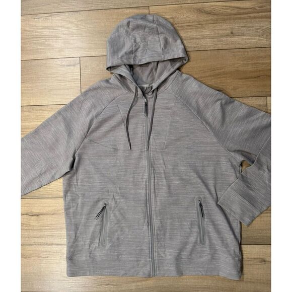 all in motion Other - Men's Siro Ponte Full Zip Hoodie -All In Motion Gray XXL NWT 2XL Sweater